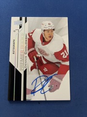 2018-19 Upper Deck Premier Rookie Autograph Dennis Cholowski #55 RC